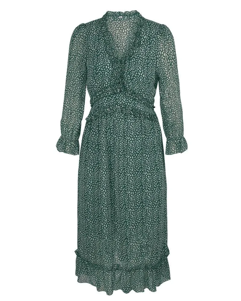 Boho Chic Butterfly Sleeve Dress