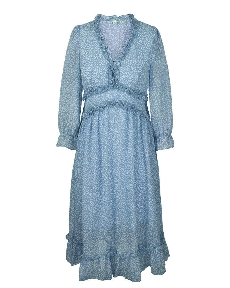 Boho Chic Butterfly Sleeve Dress