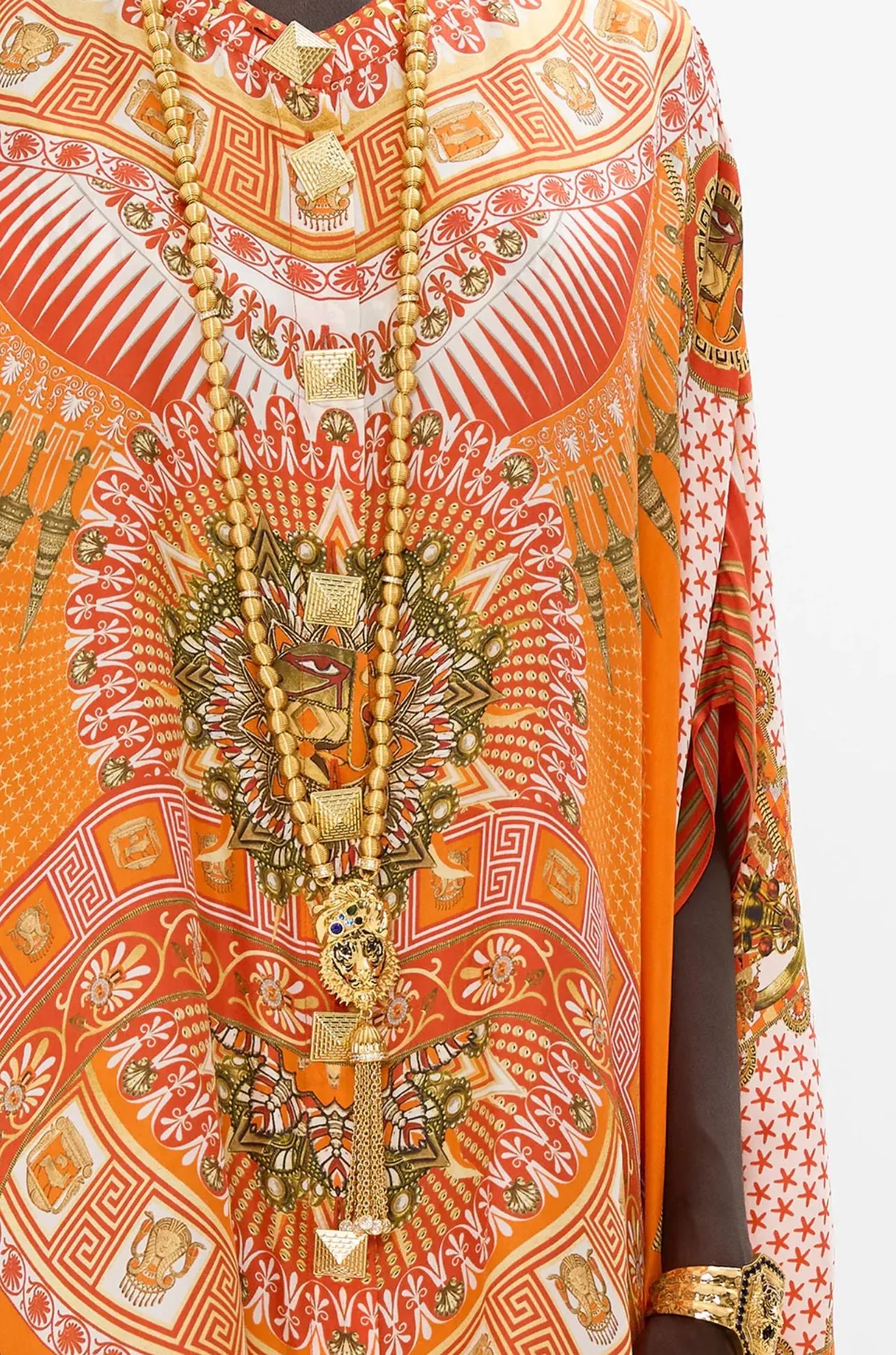 Camilla - The Obelisk Gate Button Through Batwing Kaftan