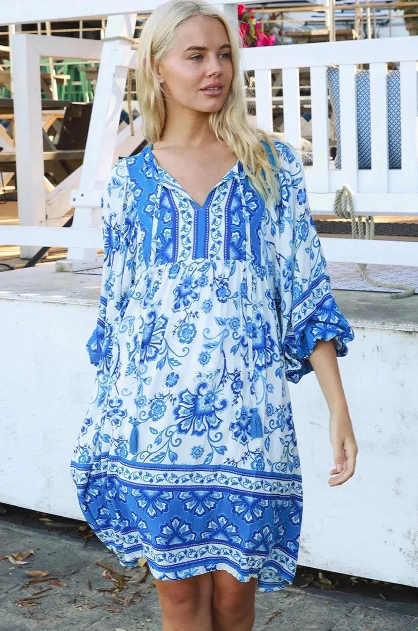 CAROLINE REINA MINI DRESS