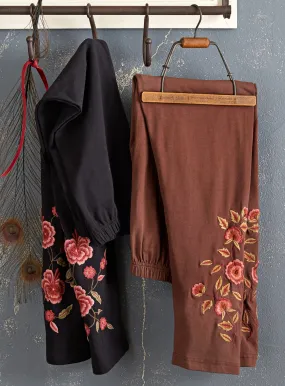 Cottage Garden Tapestry Leggings FINAL SALE (No Returns)
