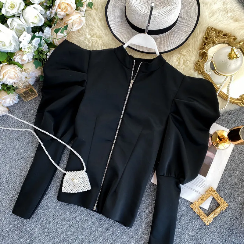 GV Puff Sleeve Fashion Blazer