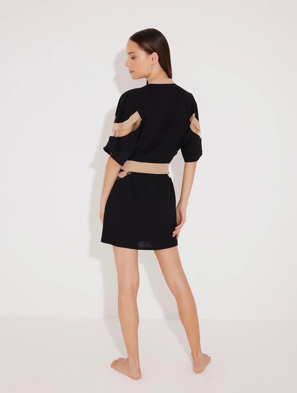 Jennifer Black/Nude Kaftan