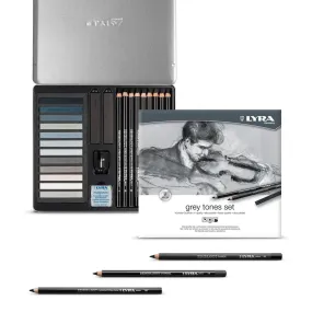 Lyra Rembrandt Sketching Sets - Tones 25pc