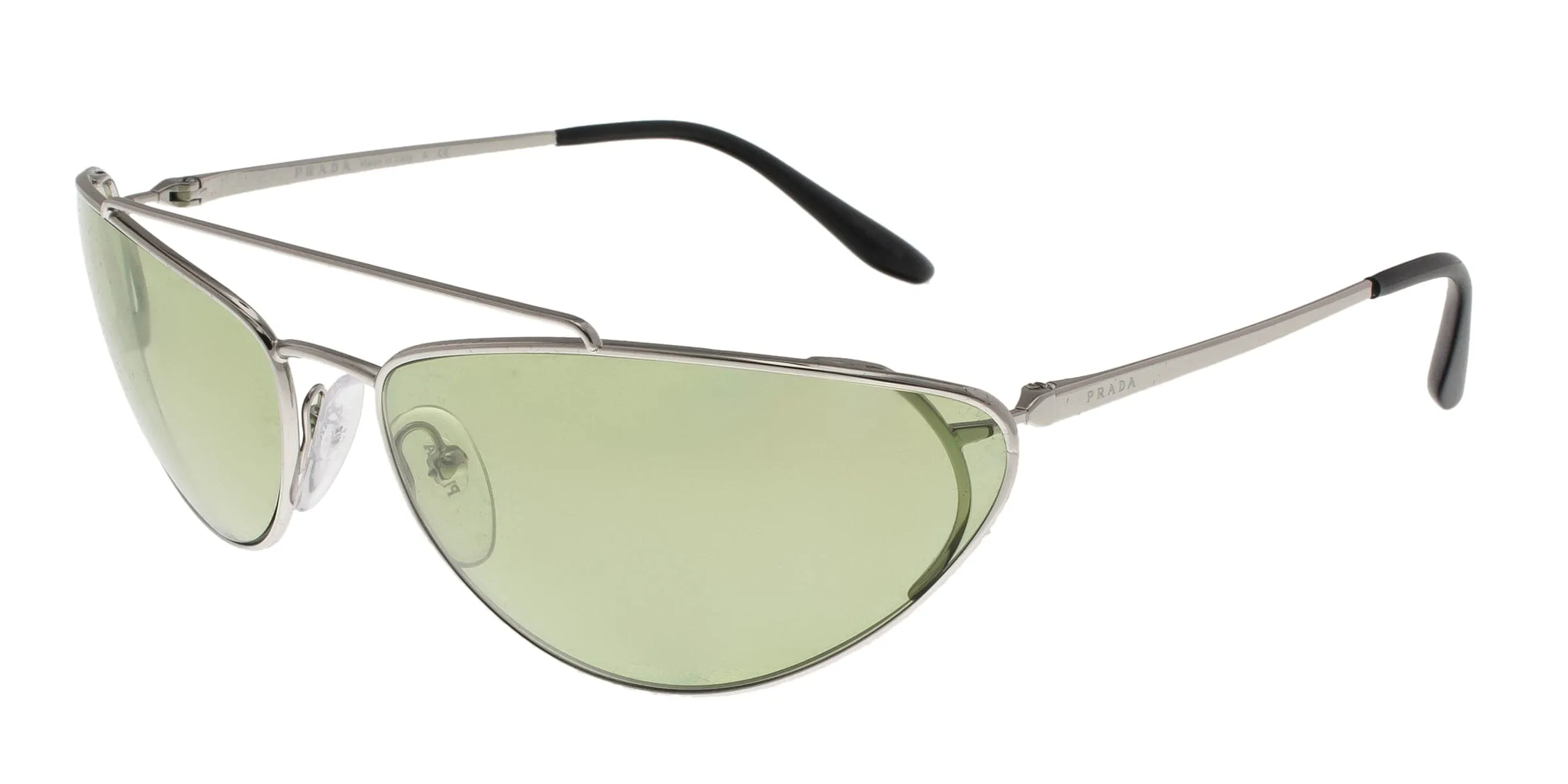 Prada  PR62VS 1BC348 CATWALK Silver  Cateye  Sunglasses