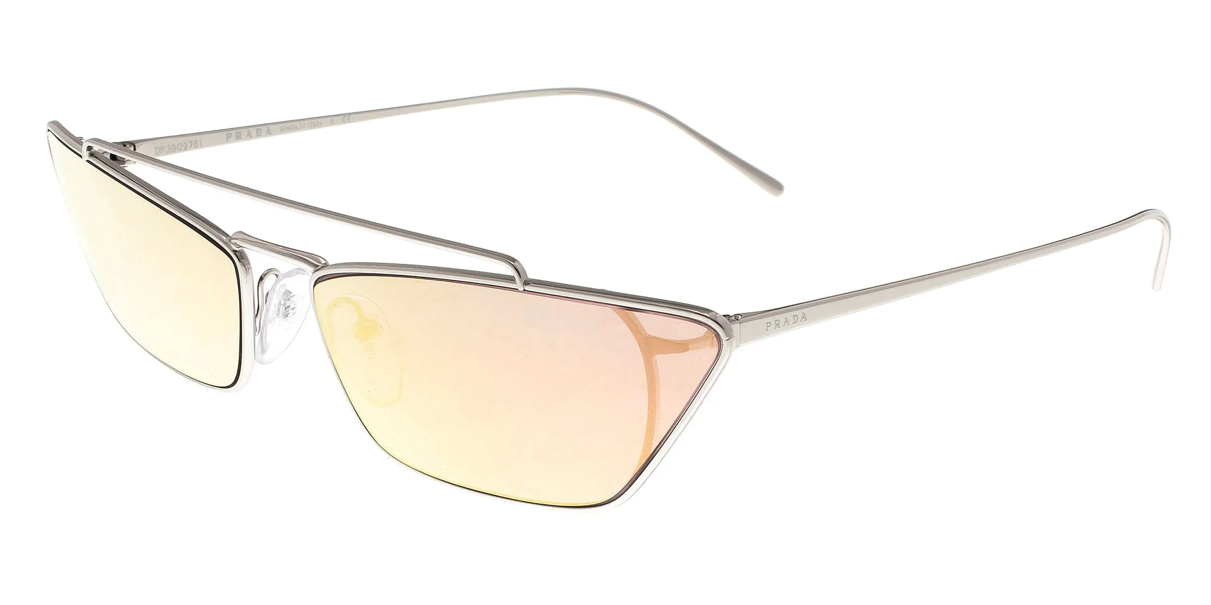 Prada  PR64US 1BC338 CATWALK Silver  Cateye  Sunglasses