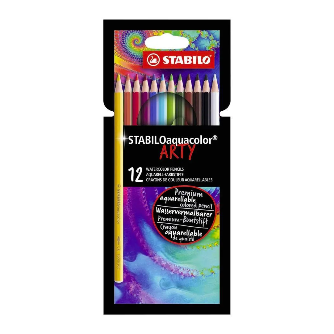 Stabilo Arty Aquacolor Colour Pencil Set