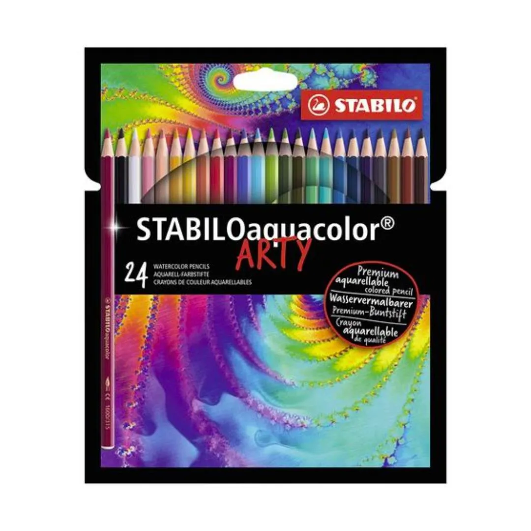 Stabilo Arty Aquacolor Colour Pencil Set