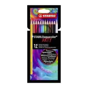 Stabilo Arty Aquacolor Colour Pencil Set