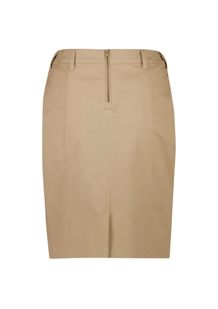 Traveller Womens Chino Skirt (BZ-RGS264L)