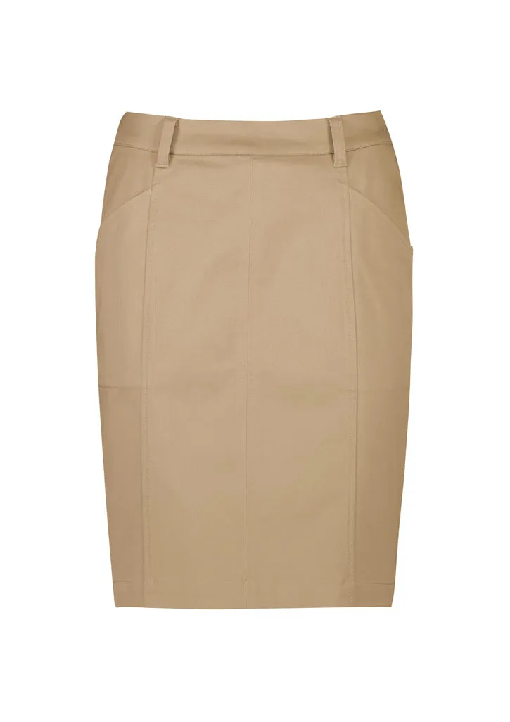 Traveller Womens Chino Skirt (BZ-RGS264L)